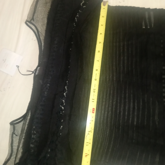 Diane Von Furstenberg Mabel Black Silk Dress Size 0 Lace Crochet Trim Shift - Picture 15 of 16